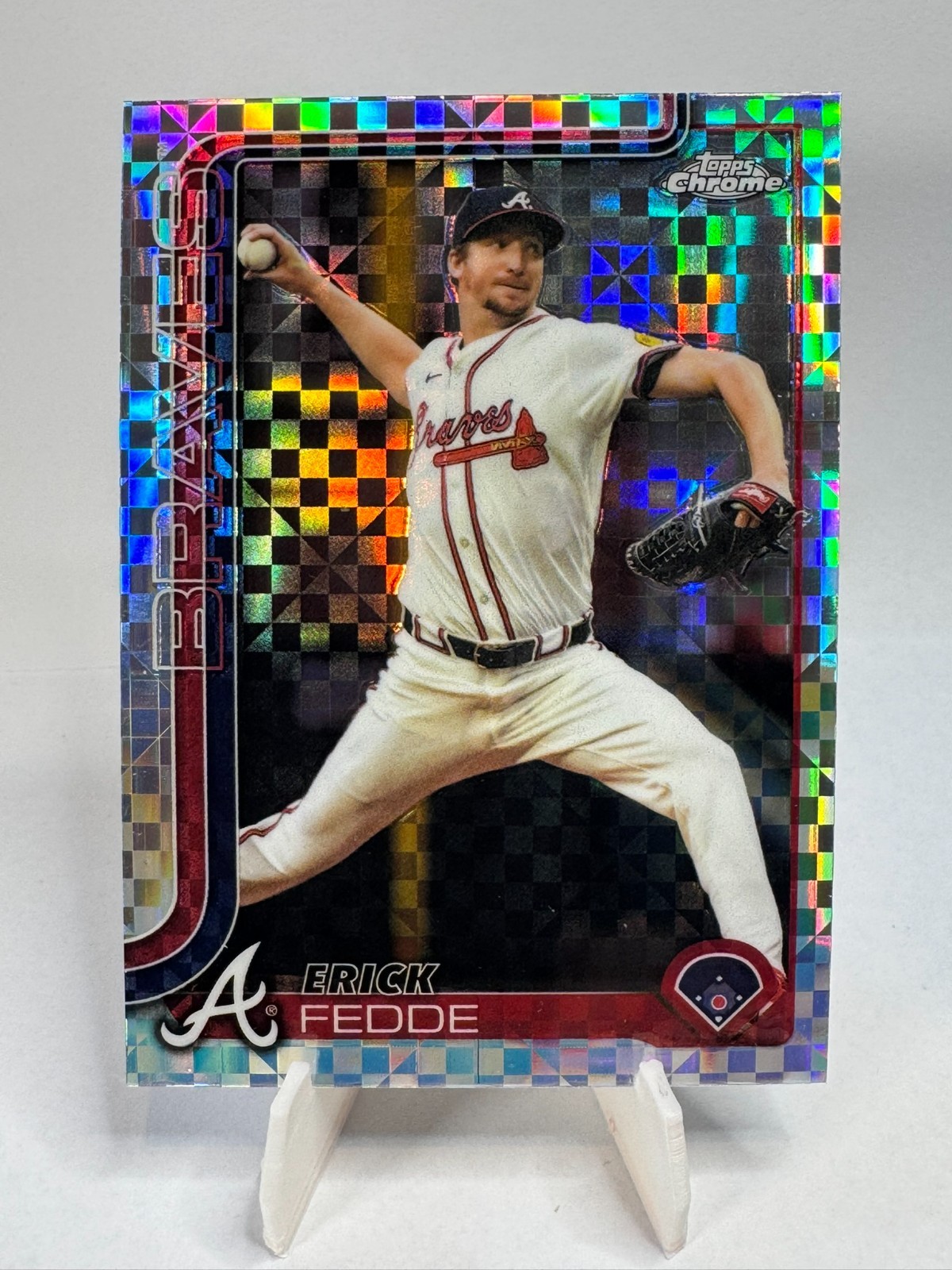 2025 Topps Chrome Update Series – Erick Fedde #USC89 X-Fractor