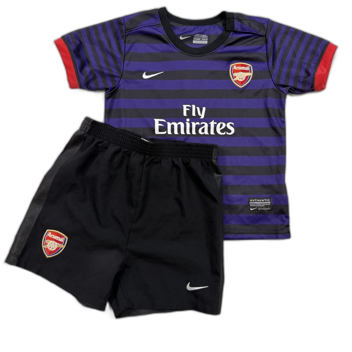 Arsenal 2012/13 Nike Away Shirt & Shorts (Kids 24-36 Months) – 479300-547