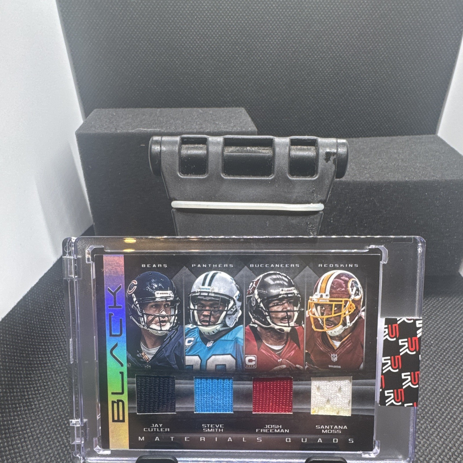 3-Card Lot Black Materials Quads 49/75 McConkey Auto 50/199 Gibson 29/54 patch