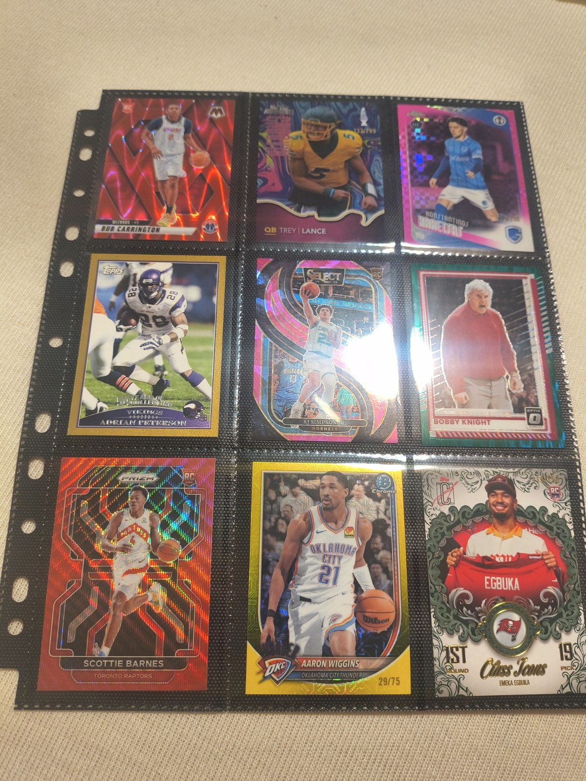 sports cards lot