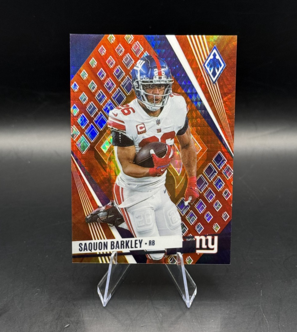 2023 Panini Phoenix PREMIUM SET FIRE BURST /340 SAQUON BARKLEY GIANTS #31 SP