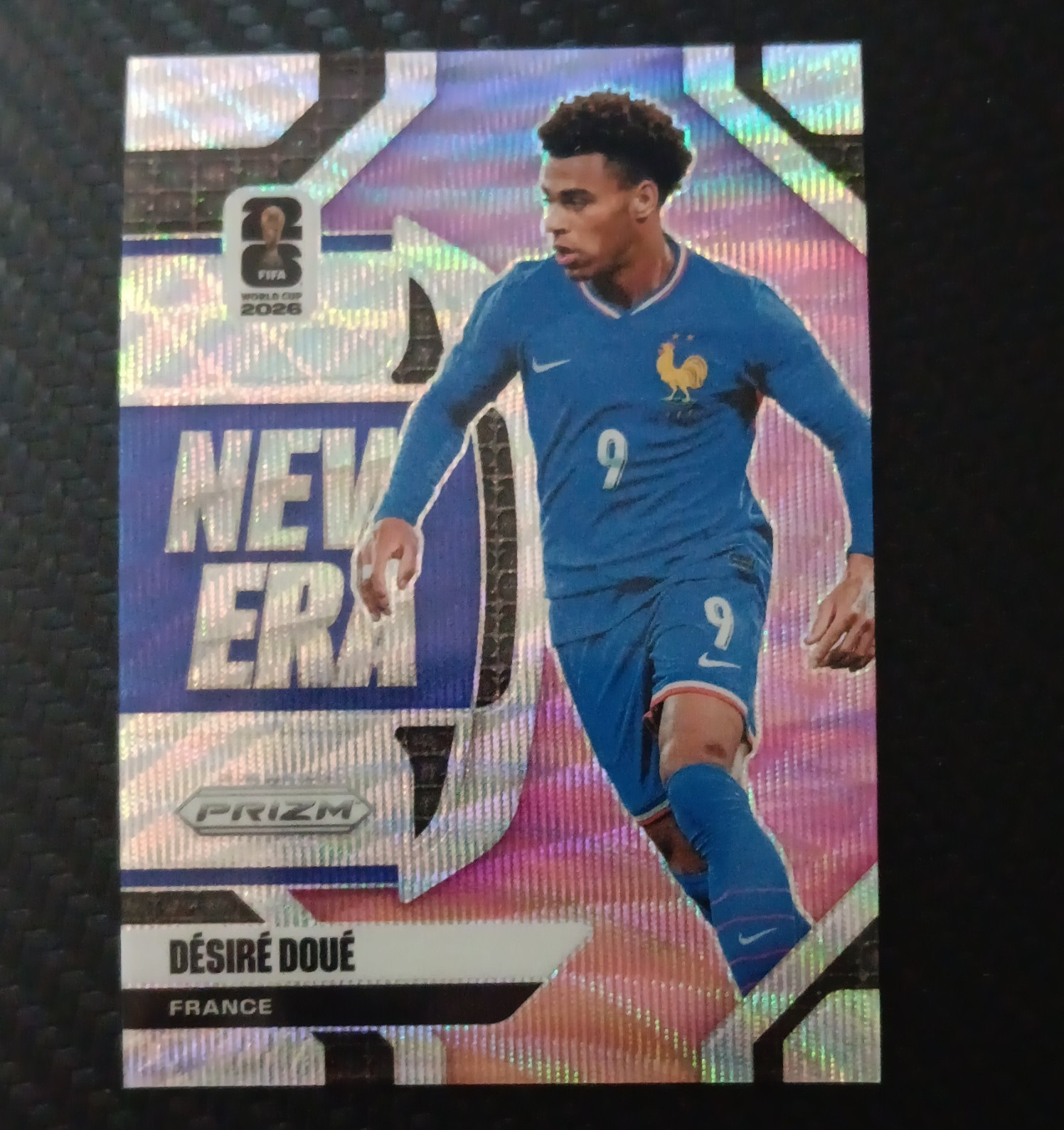 Panini Prizm 2026 FIFA World Cup New Era Désiré Doué France #13 Insert