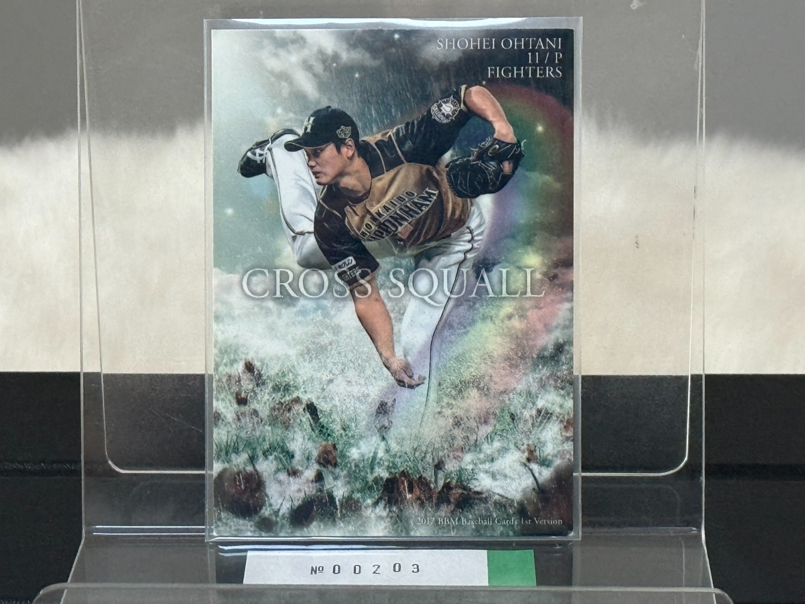 2017 BBM Shohei Ohtani Cross Squall #CS01 Hokkaido Nippon-Ham Fighters