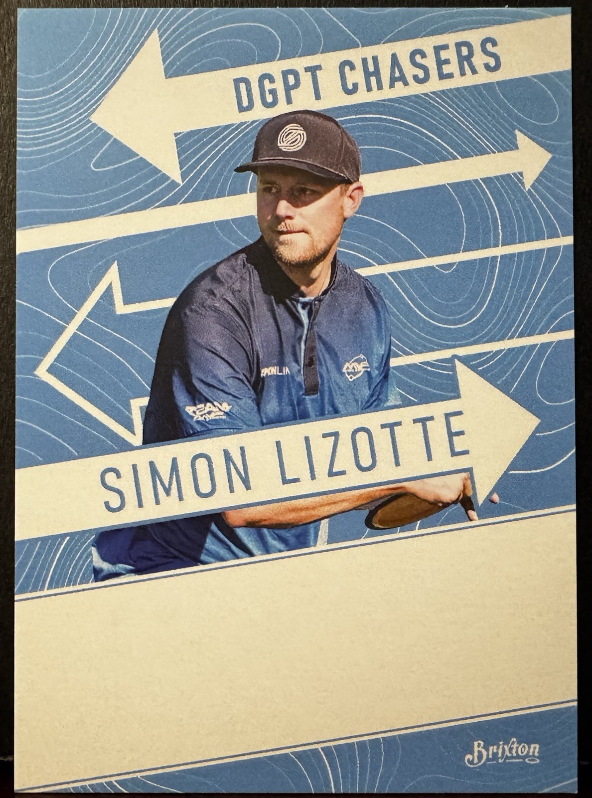 Simon Lizotte 2026 Brixton DGPT Chasers #10 Trading Card Disc Golf
