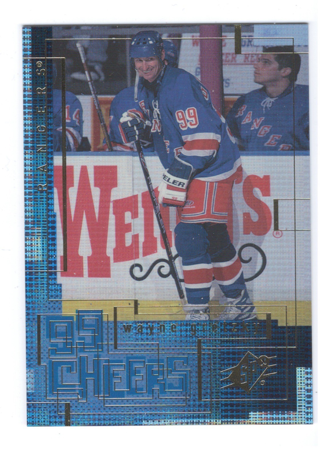 1999-00 Upper Deck 99 Cheers Wayne Gretzky #CH14 Rangers Wendys FREE SHIPPING!!