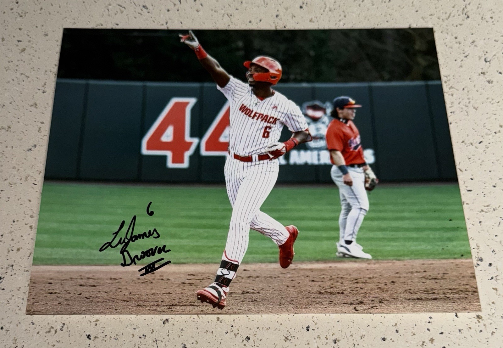LUJAMES GROOVER SIGNED 8X10 PHOTO NC STATE WOLFPACK BASEBALL AUTOGRAPH ⚾️🐺⚾️