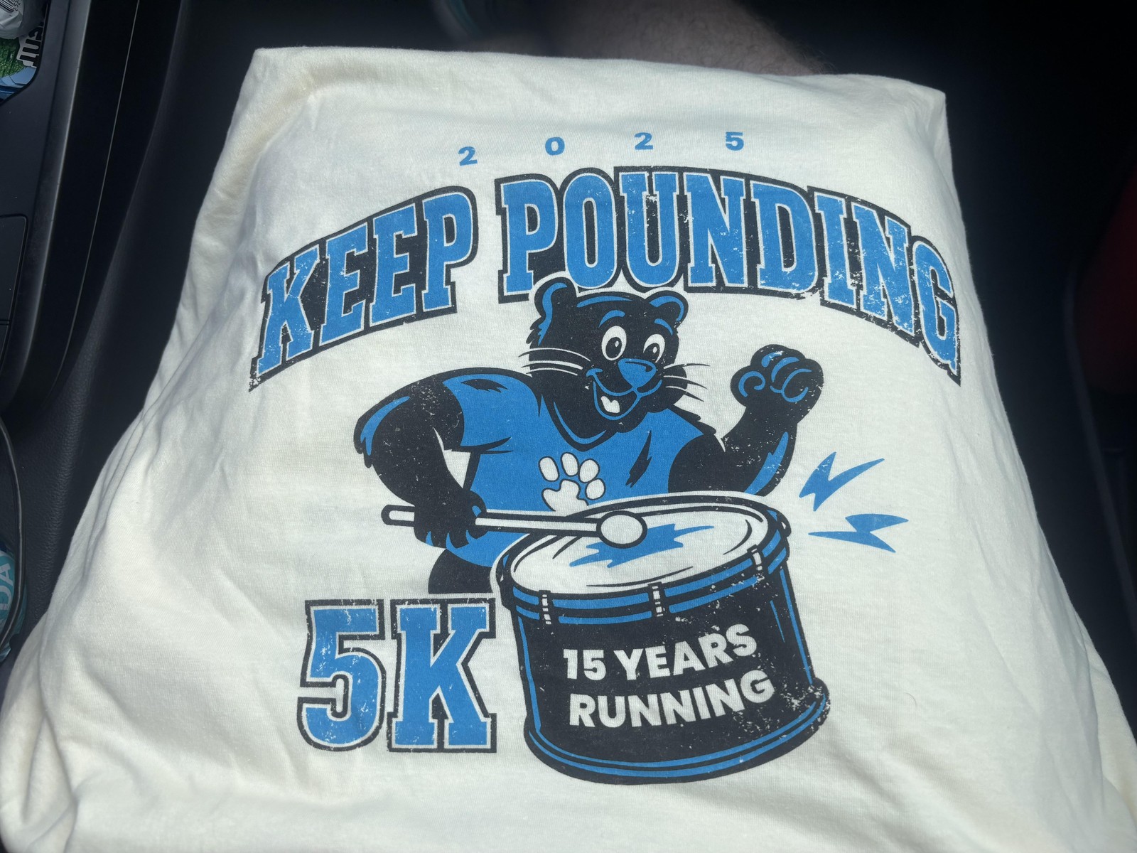 Carolina Panthers NFL Keep Pounding 2025 Short Sleeve T shirt HN4549