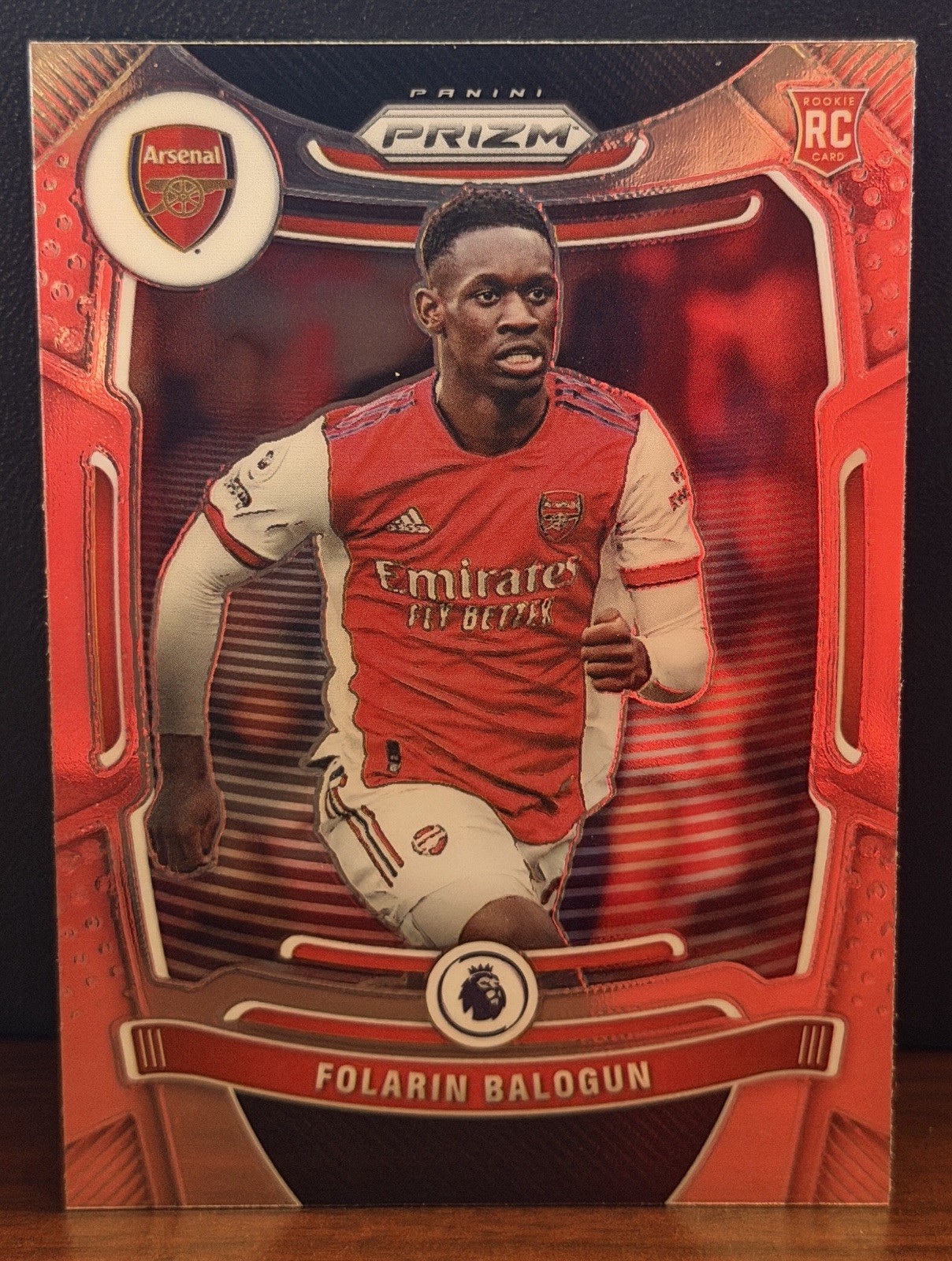 2021-22 Panini Prizm Premier League FOLARIN BALOGUN RC Rookie #208 🇺🇸