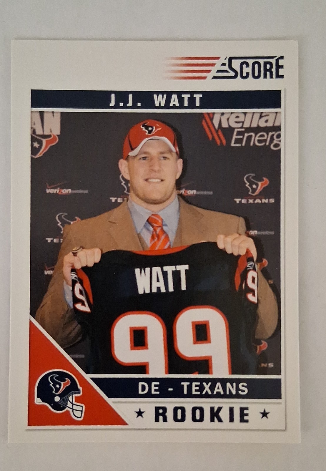 2011 Score – Rookie J.J. Watt #340 (RC)