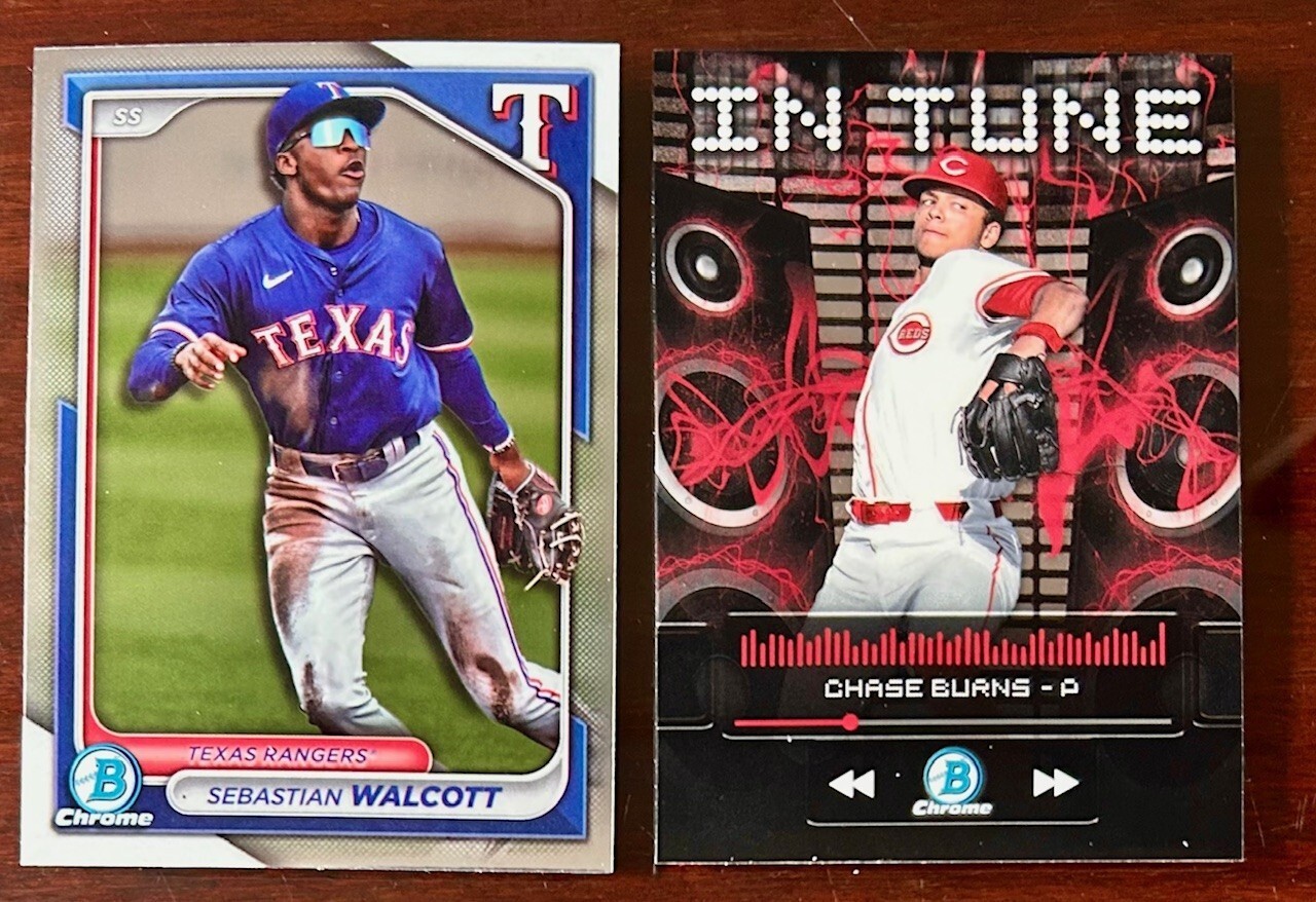 2024 Bowman Chrome DRAFT (#BDC1-BDC200) + INSERTS: U Pick, 35 Cent Shipping!