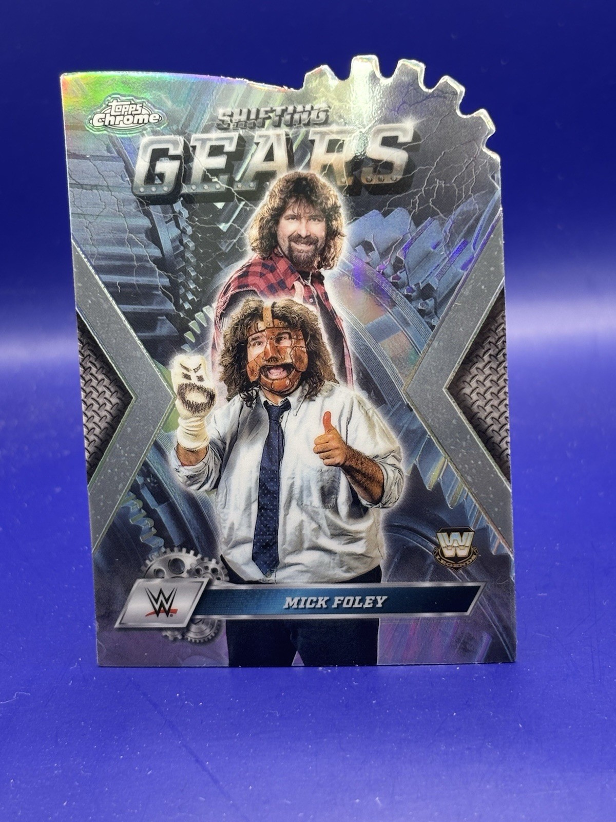 2025 Topps Chrome WWE Mick Foley #SG-MF Shifting Gears