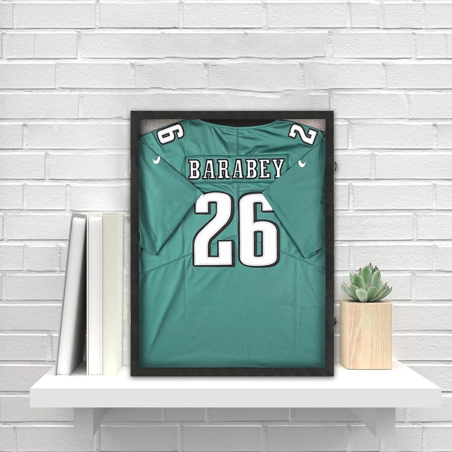 Jersey Frame Display Case – Large Sports Jersey Display Case, Lockable Jersey Sh