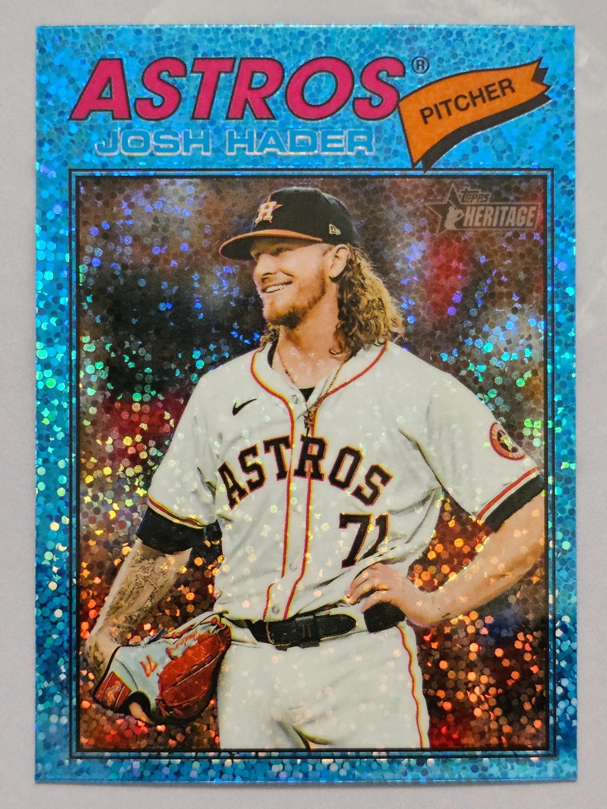 2026 Topps Heritage LIGHT BLUE SPARKLE REFRACTOR Complete Your Set You Pick Card