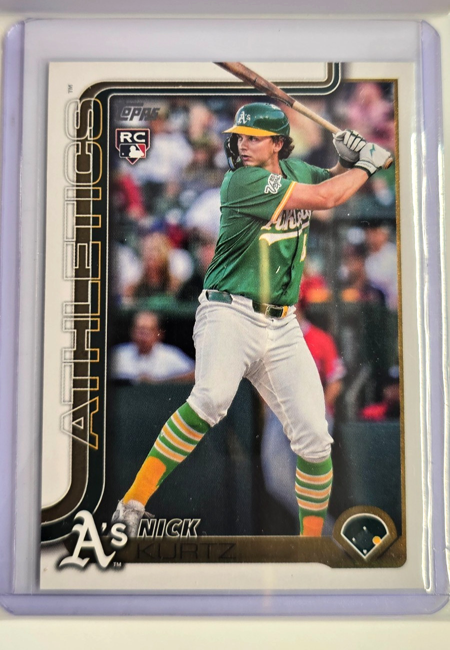 2025 Topps Update Series – Nick Kurtz – Athletics RC #US201