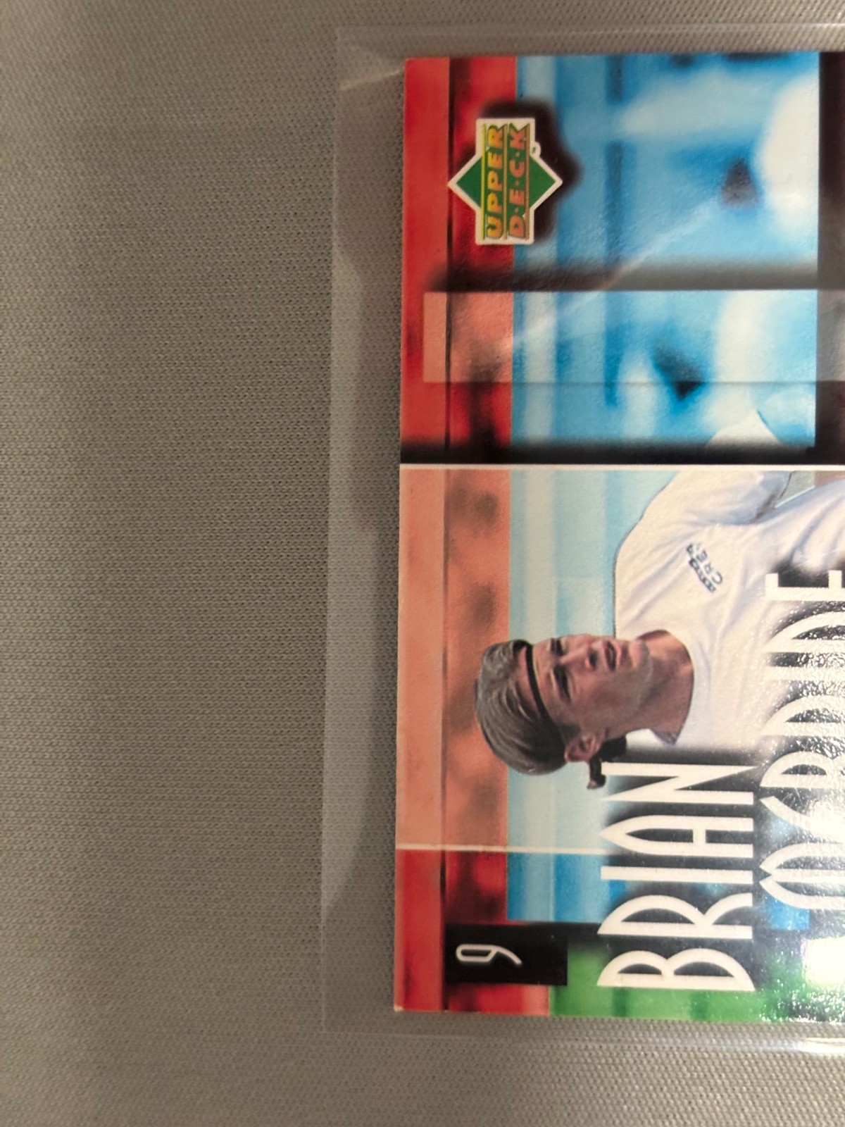 1997 Upper Deck Bandai MLS Gold Brian McBride #9