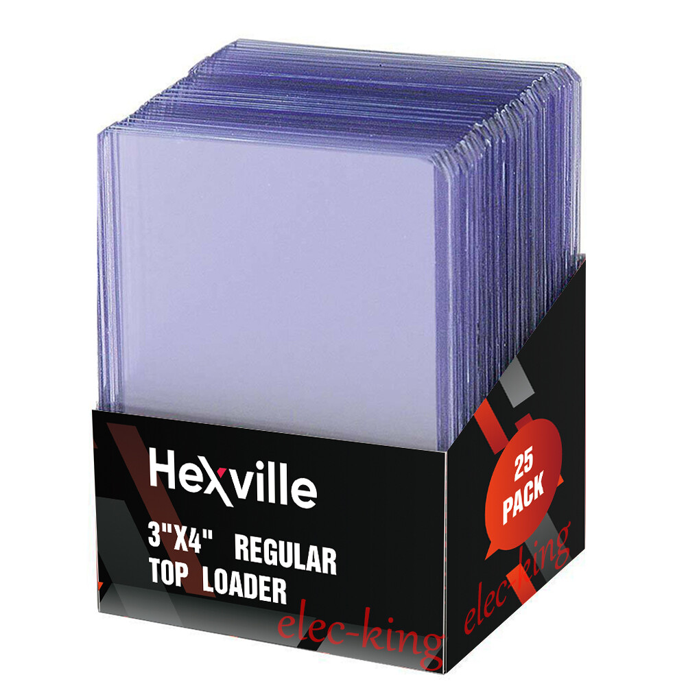 Sport Card Holders Top loaders Standard 3×4 25, 50, 100, 200, 500 1000 Hard USA