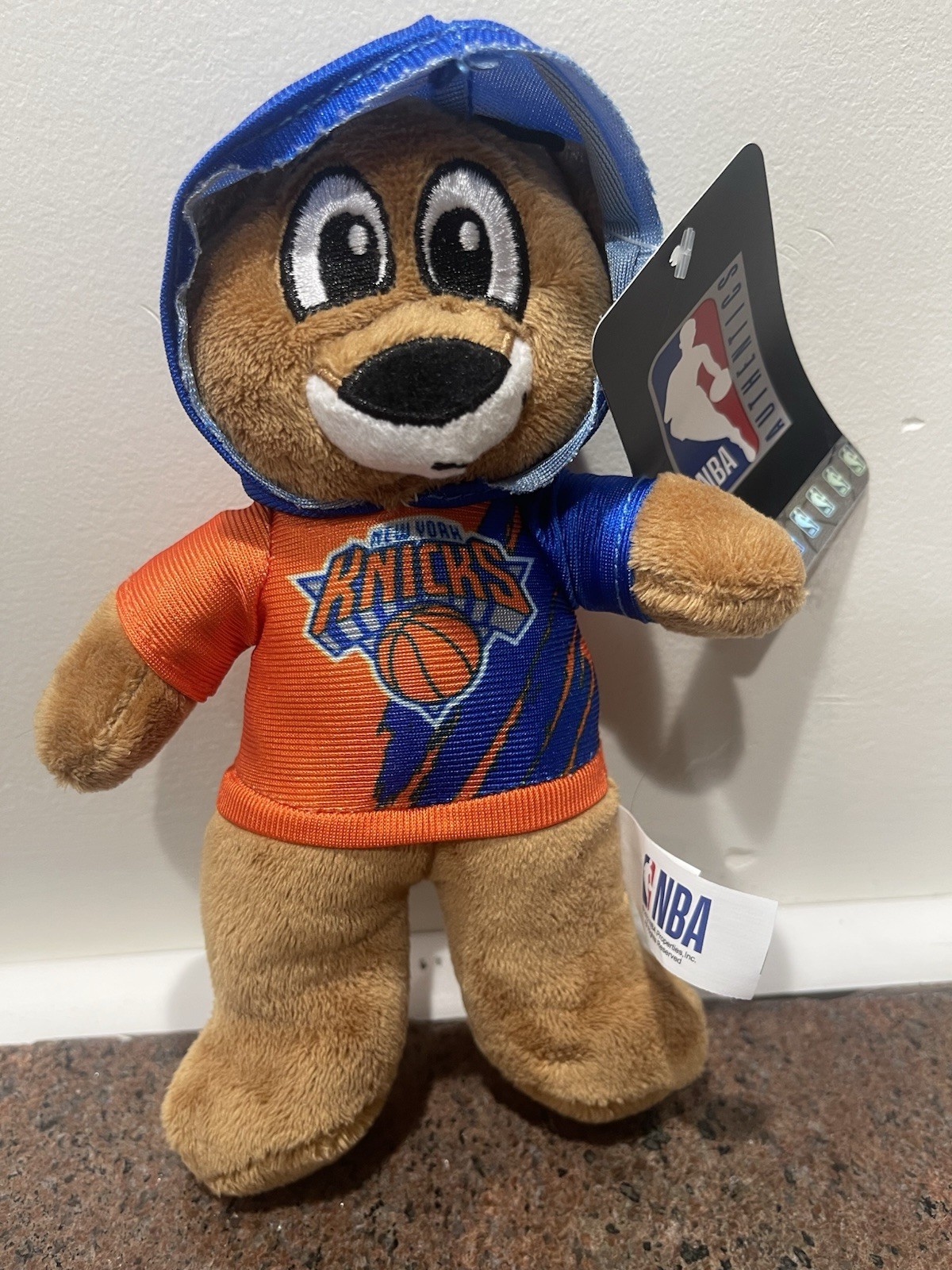 NBA New York Knicks Plush Figure Officially Licensed Brown 8.5 Inches