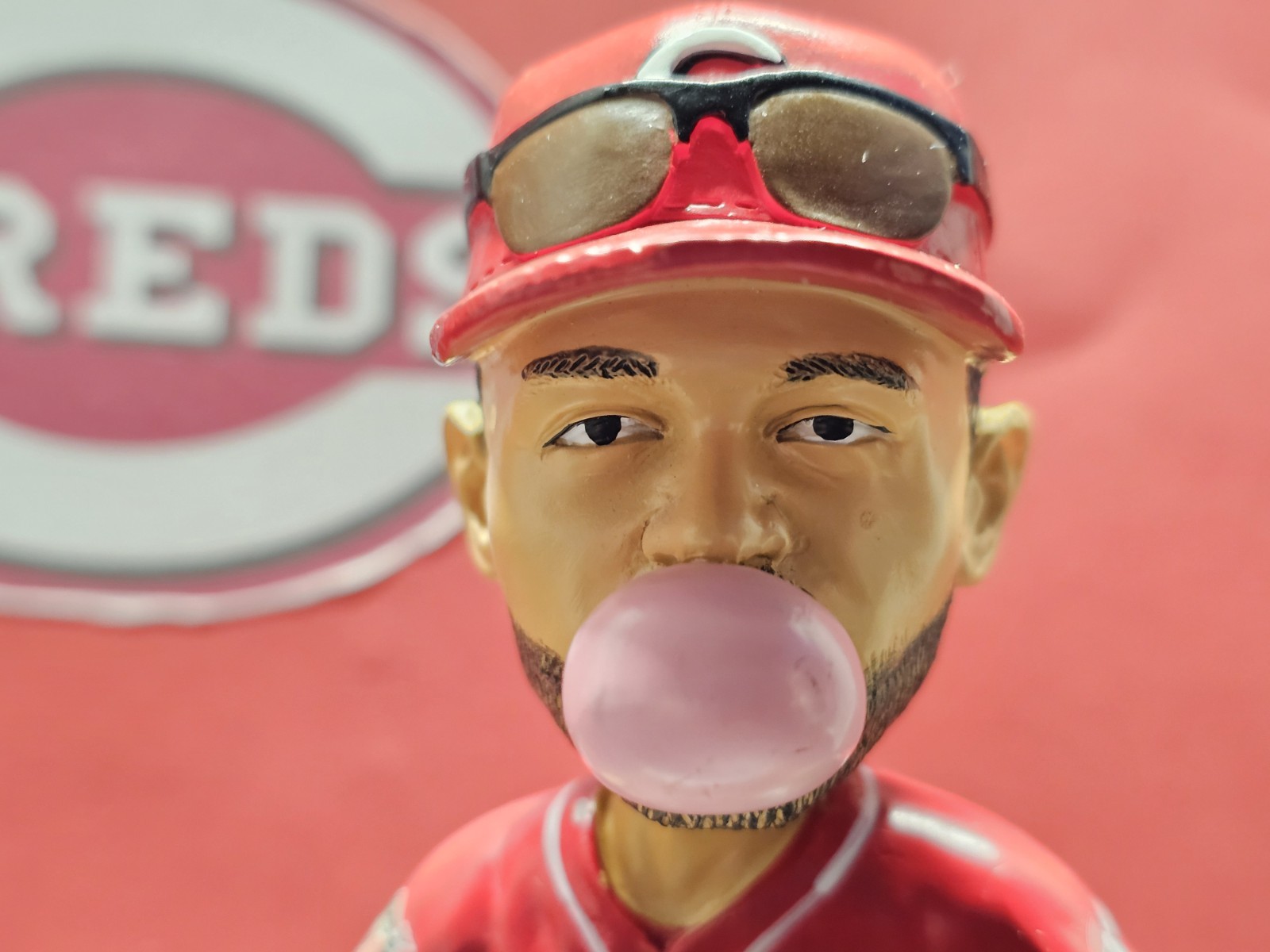 Eugenio Suarez Cincinnati Reds MLB 2018 #91/44 FOCO Stadium Base Bobblehead…