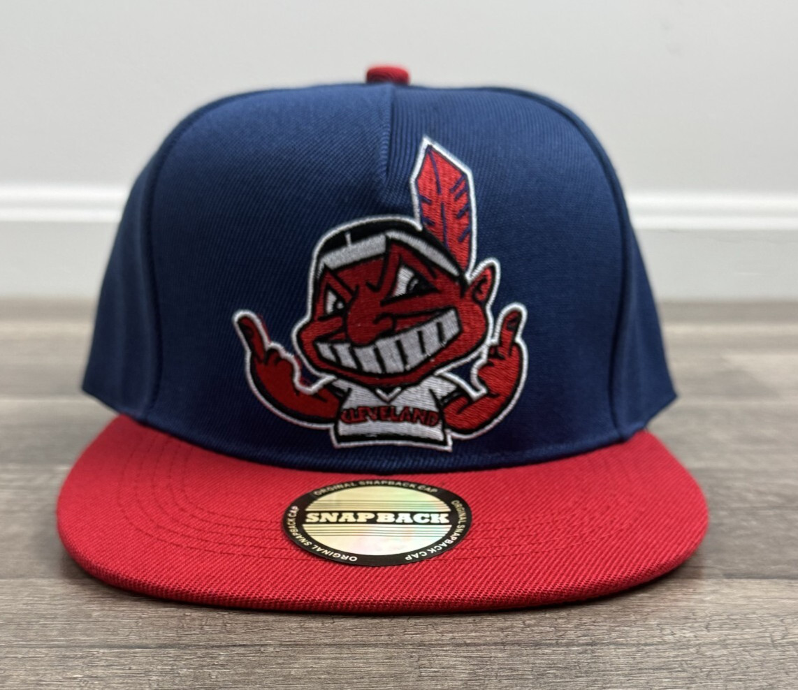 Cleveland Indians Wahoo Hat Adjustable Snapback Baseball Cap Sport Hat, special