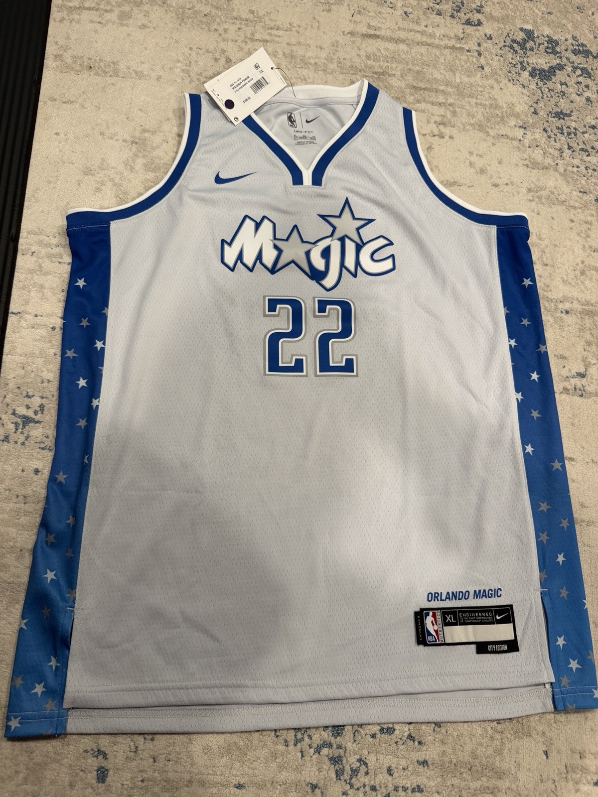 Nike Orlando Magic Wagner #22 NBA Basketball Jersey XL White/Blue