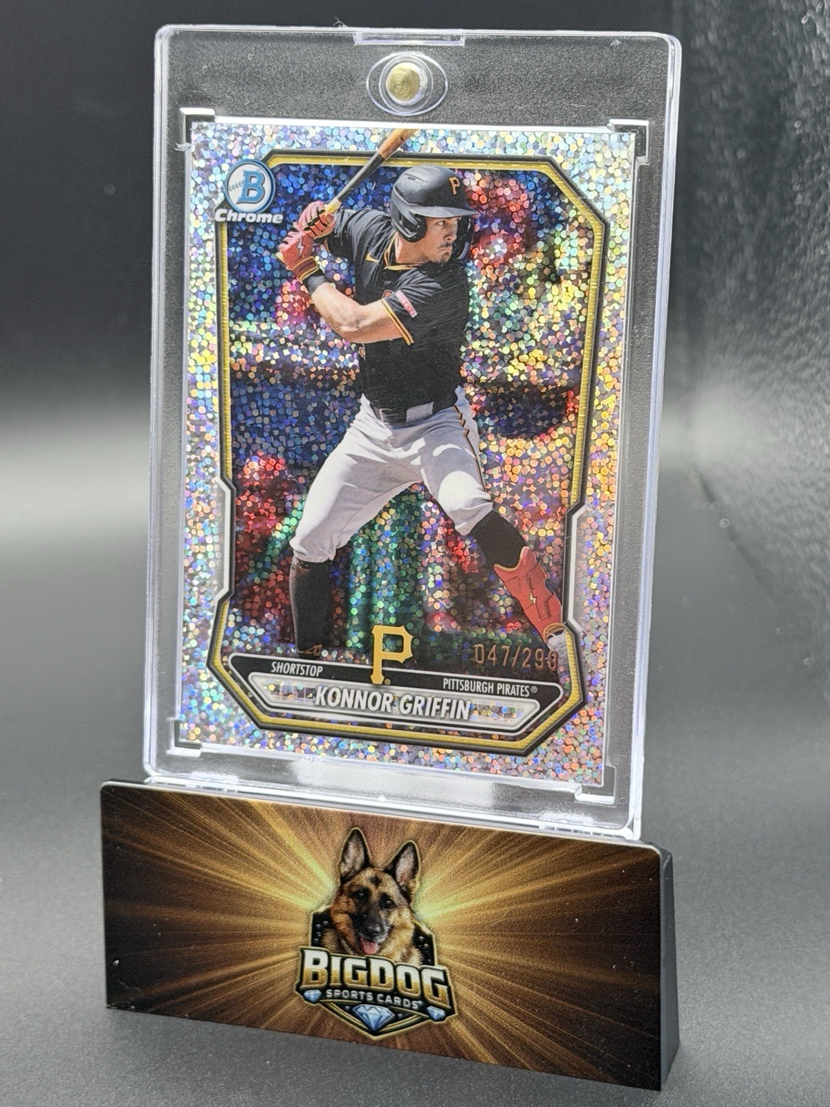 2026 Bowman Chrome Konnor Griffin #BCP-92 Speckle Refractor /299 Pirates