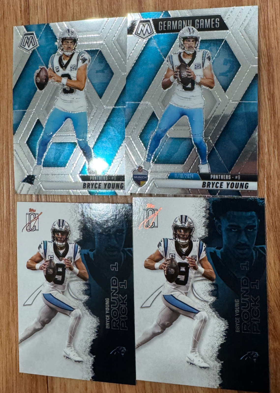 30 Bryce Young NFL Card Lot Carolina Panthers Bama Football NFL Assortment