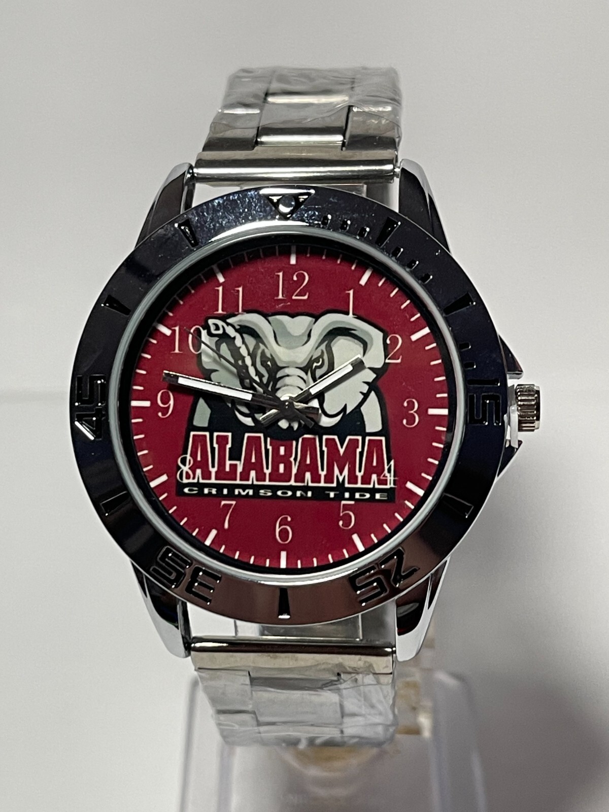 Alabama Crimson Tide NCAA Stainless-Steel Watch NEW