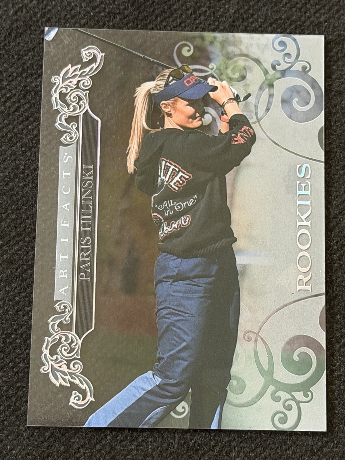 2026 UD Artifacts Golf Paris Hilinski Clear Cut Acetate Rc