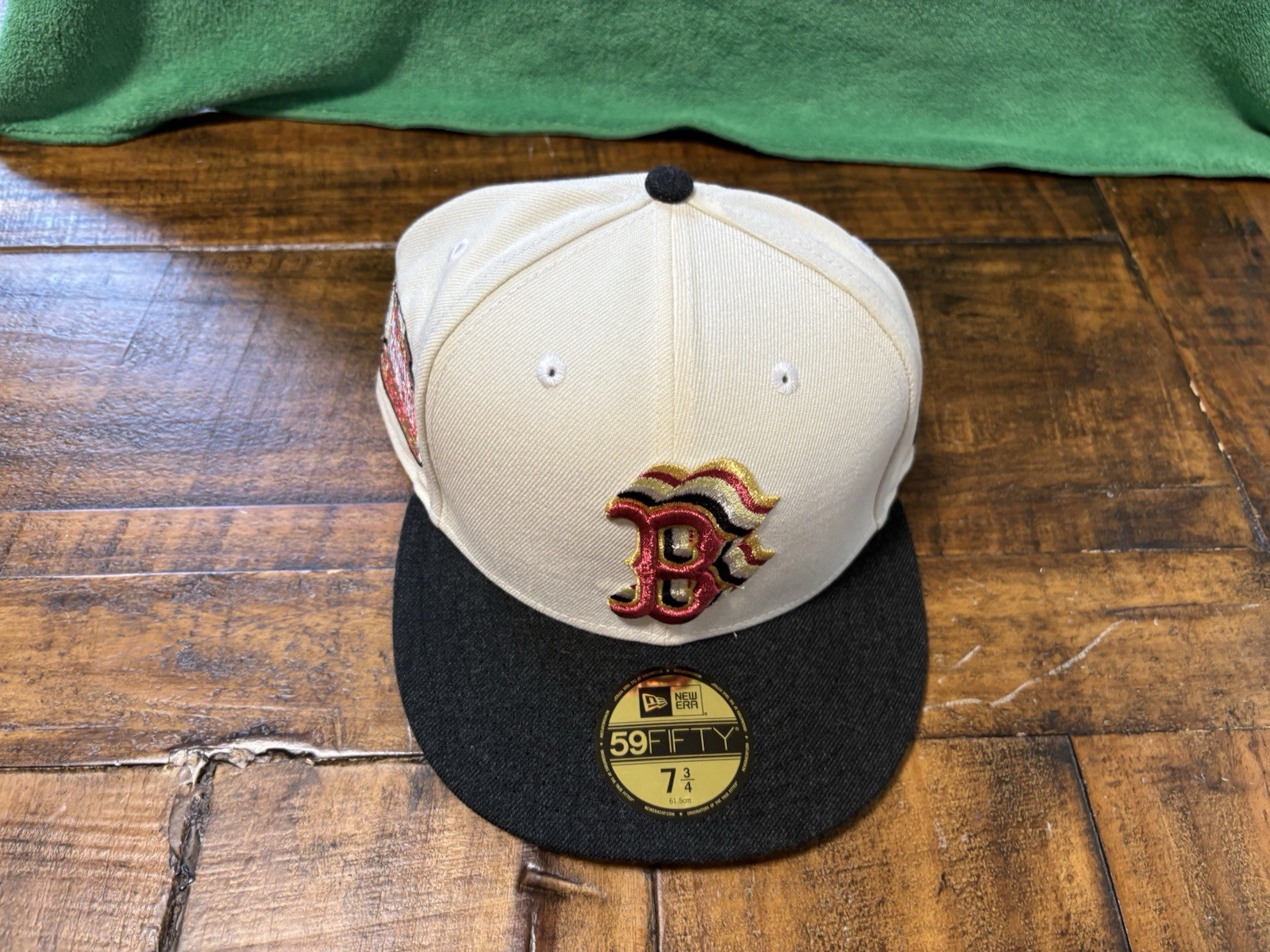 Boston Red Sox 99 ASG Cascading Logo Off White Heather Gray New Era Fitted 7 7/8