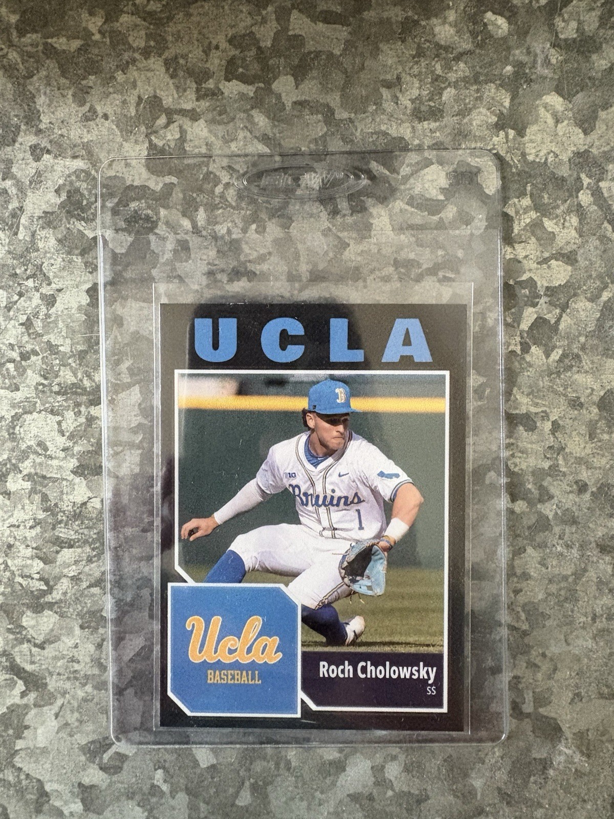 ROCH CHOLOWSKY UCLA BASEBALL CARD #1 Pick MLB Draft?