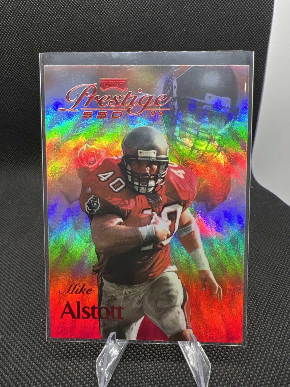 1999 Playoff Prestige SSD Spectrum Red /500 Mike Alstott #B127 Bucs