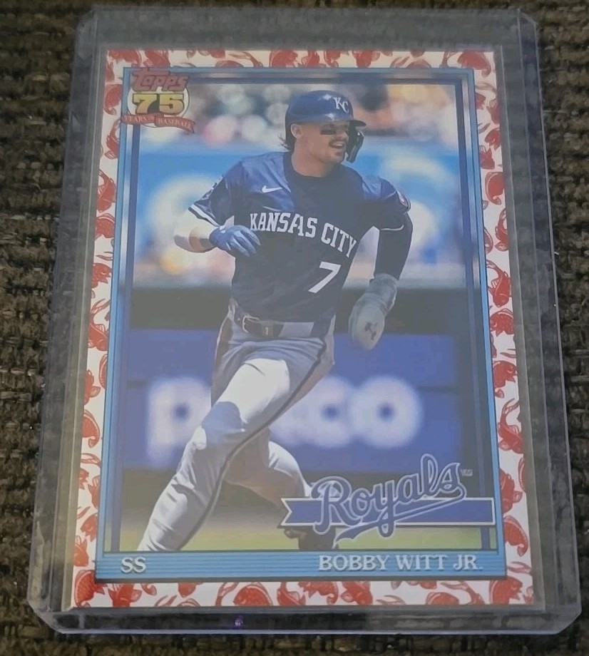 2026 Topps Series 1 Japan Baseball #T91-3 Bobby Witt Jr Koi Fish SP