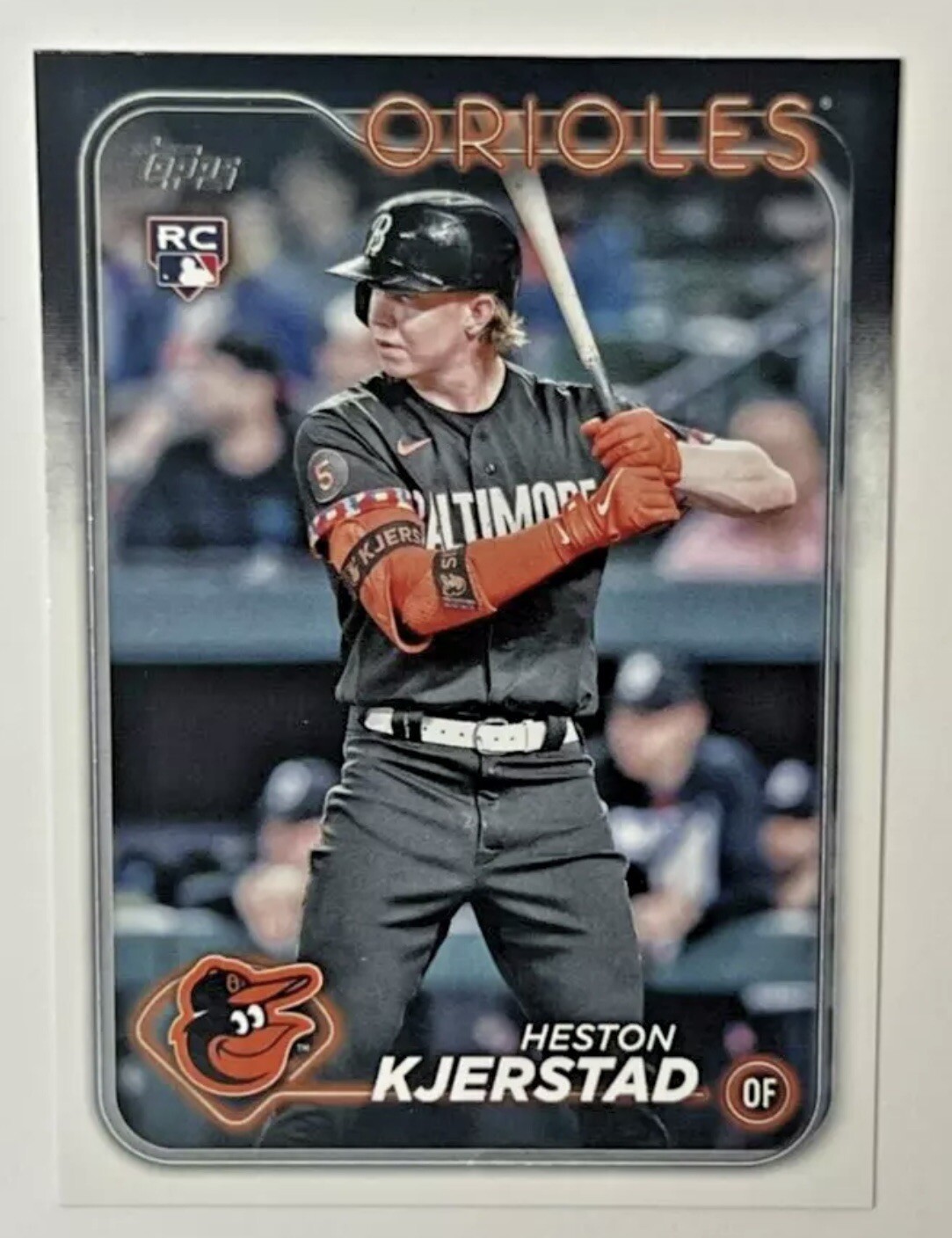 HESTON KJERSTAD RC 2024 Topps Series 2 #394 Baltimore Orioles