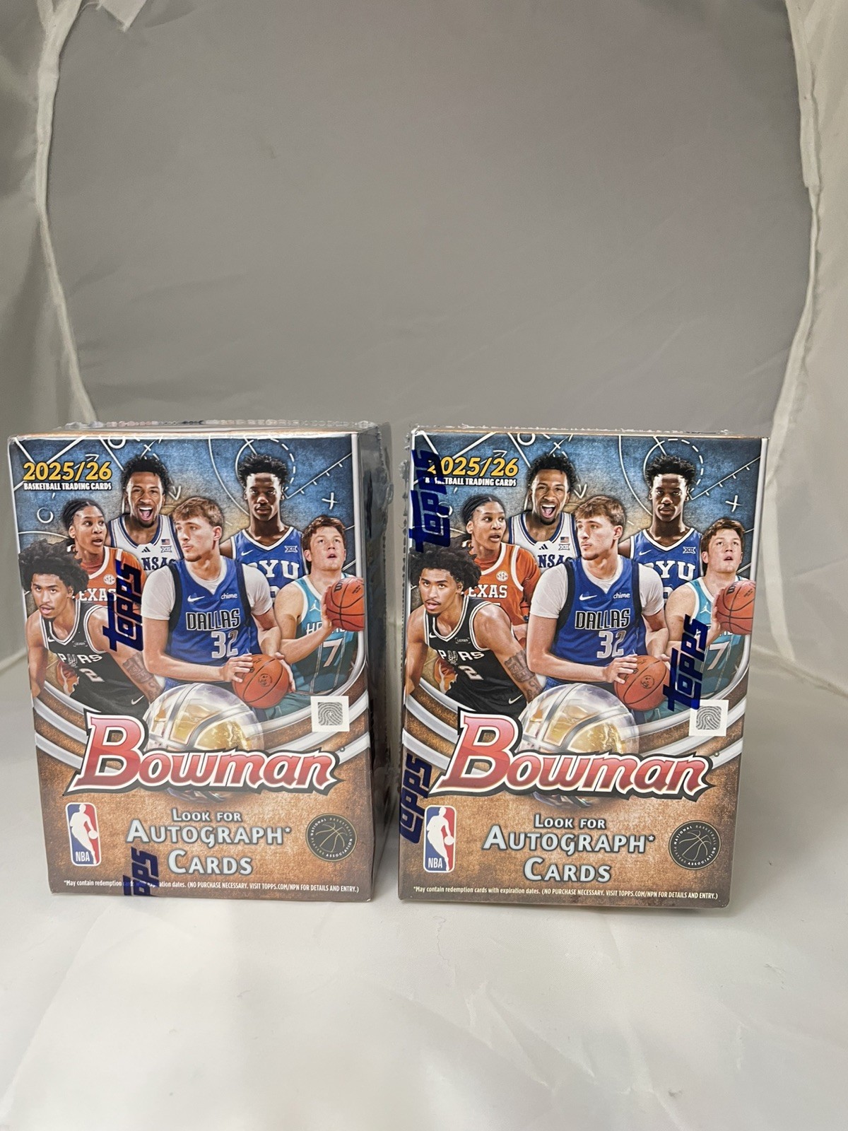 2025-26 Bowman Basketball Value Blaster Box Lot of 2