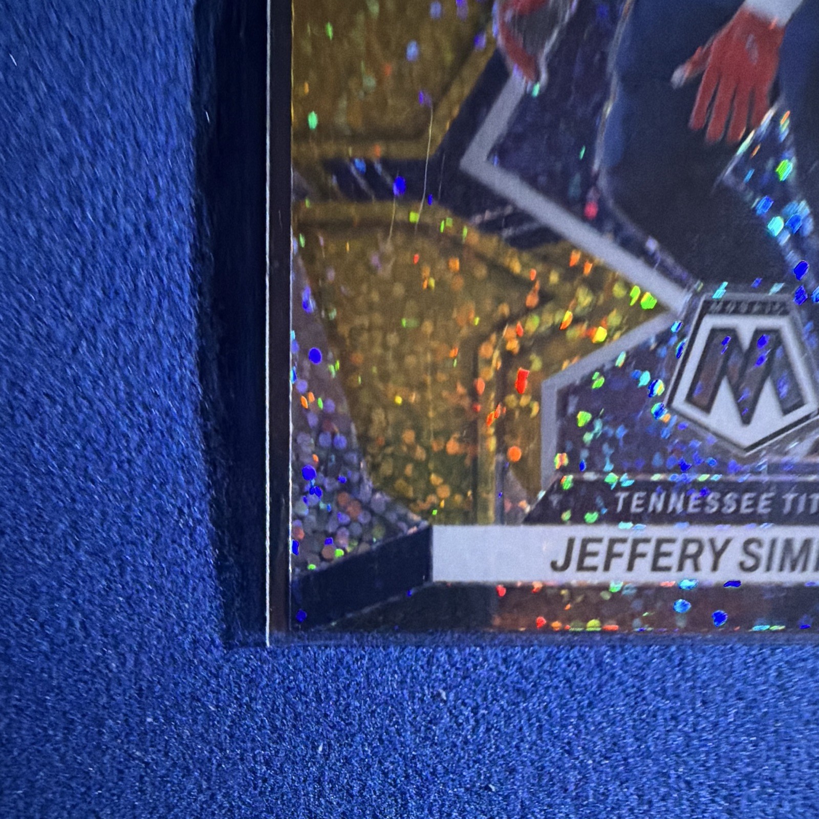 2022 Panini Mosaic Jeffery Simmons #220 Yellow Sparkle SSP (NO SALES/LISTINGS)