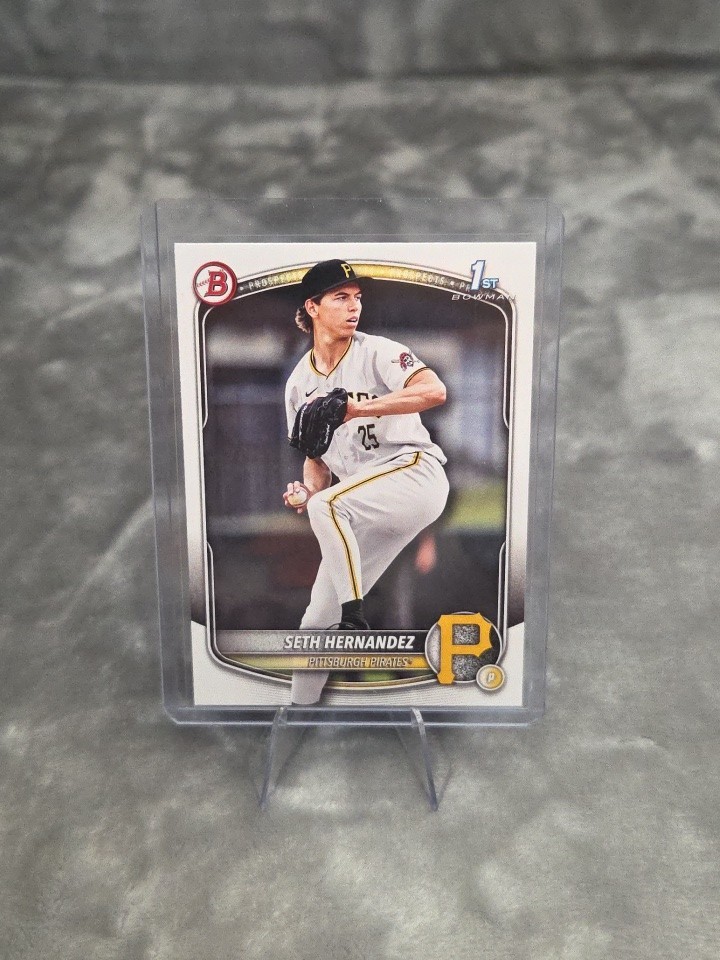 2025 1st Bowman Draft Paper Seth Hernadez #BD-25 Pittsburgh Pirates Rookie RC