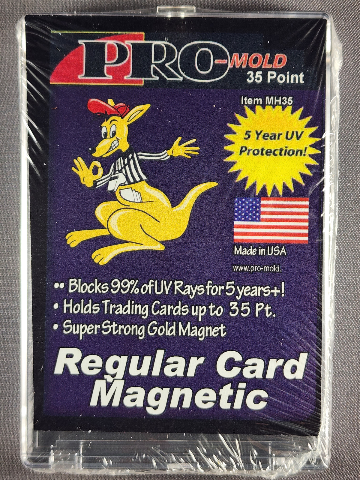 10x Pro Mold MH35 Original 35pt Magnetic Card Holder One Touch -Made in USA!