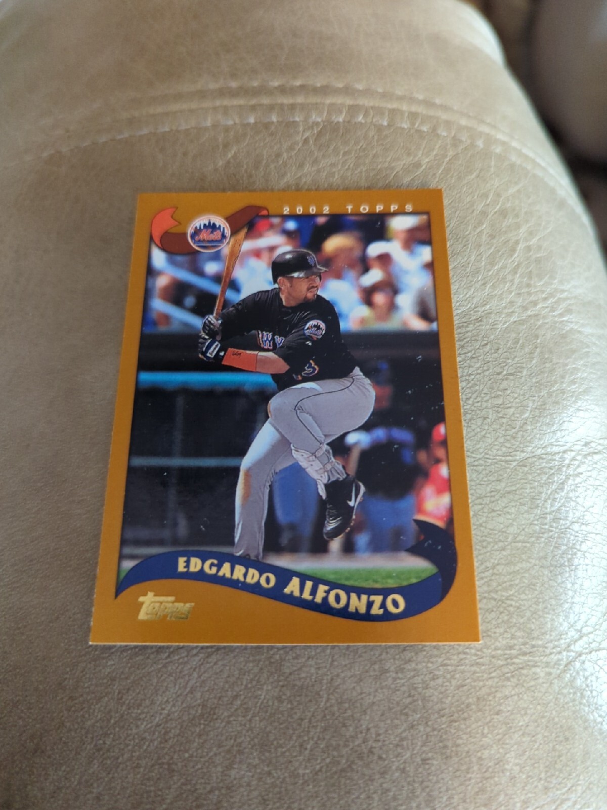 2002 Topps #258 Edgardo Alfonzo New York Mets