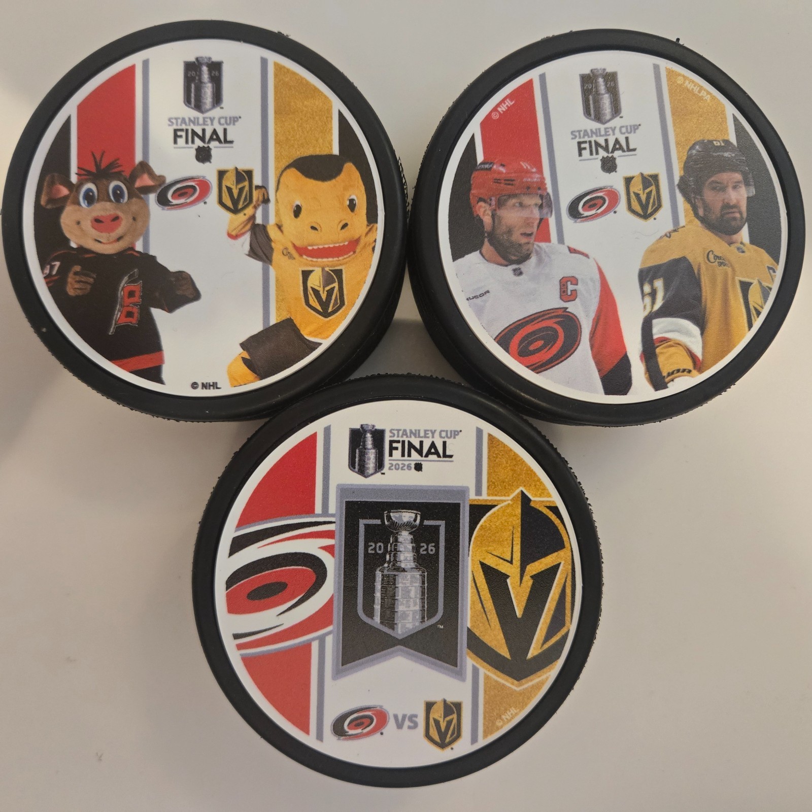 2026 Stanley Cup Finals Match Up Puck Set