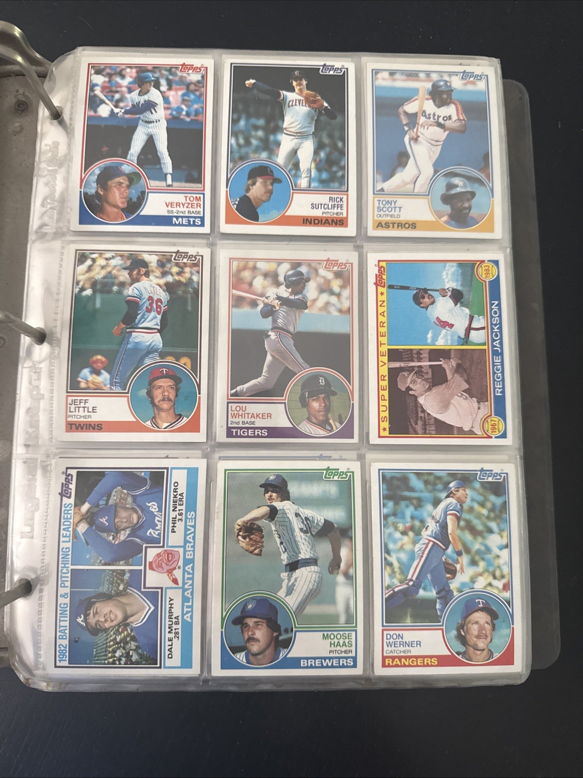 1983 Topps Baseball Cards 397-594 +Rookies -You Pick- MLB Trading Card