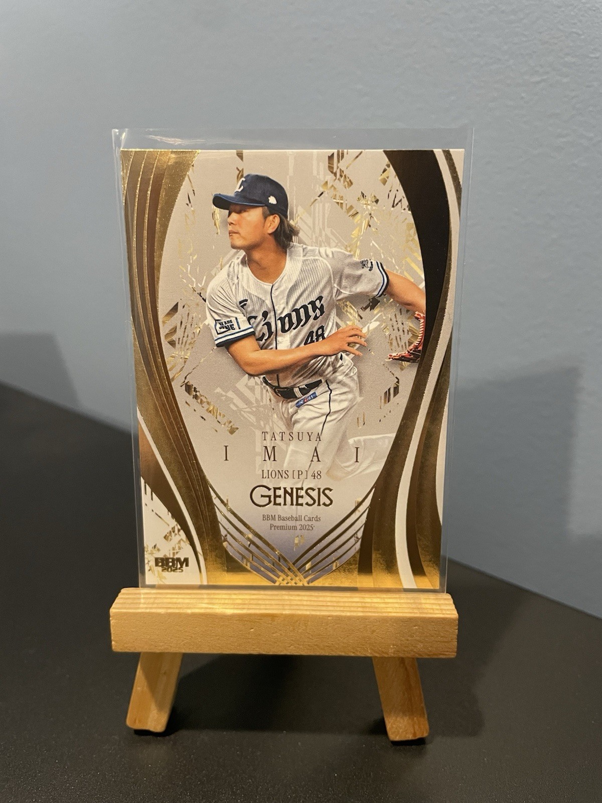 Tatsuya Imai 2025 BBM Genesis NPB #102 Lions MLB Next