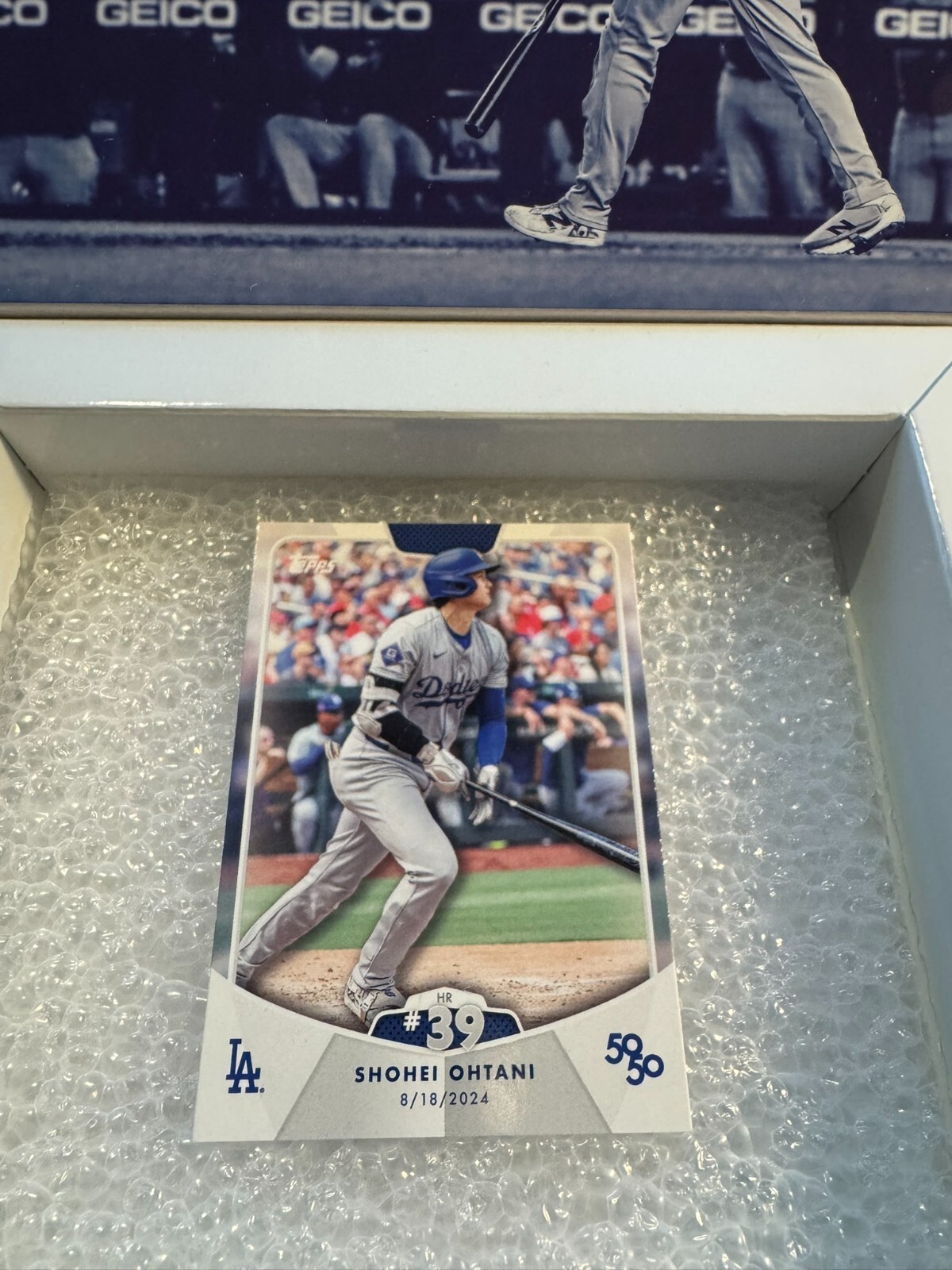 Shohei Ohtani 2024 Topps 50/50 – Los Angeles Dodgers Complete Your Set HR / SB