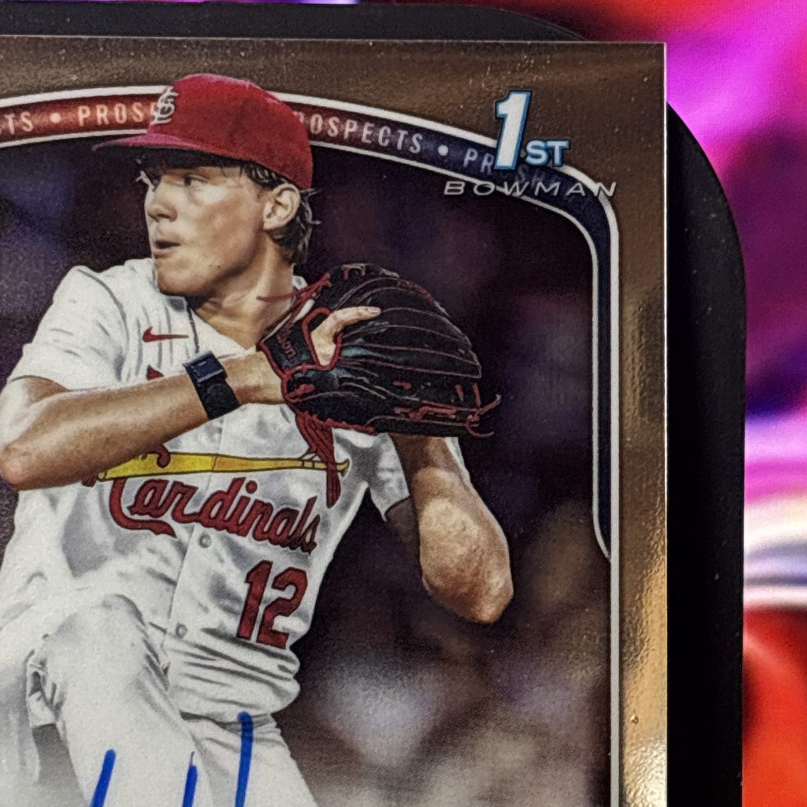 2025 Bowman Chrome Draft Liam Doyle 1st Auto #CPA-LD Cardinals