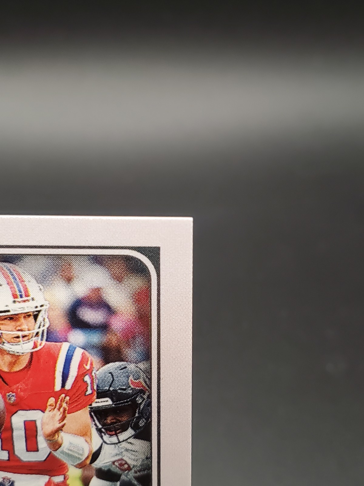 Drake Maye 2025 Panini Luminance Vestige Blue #6 #/50