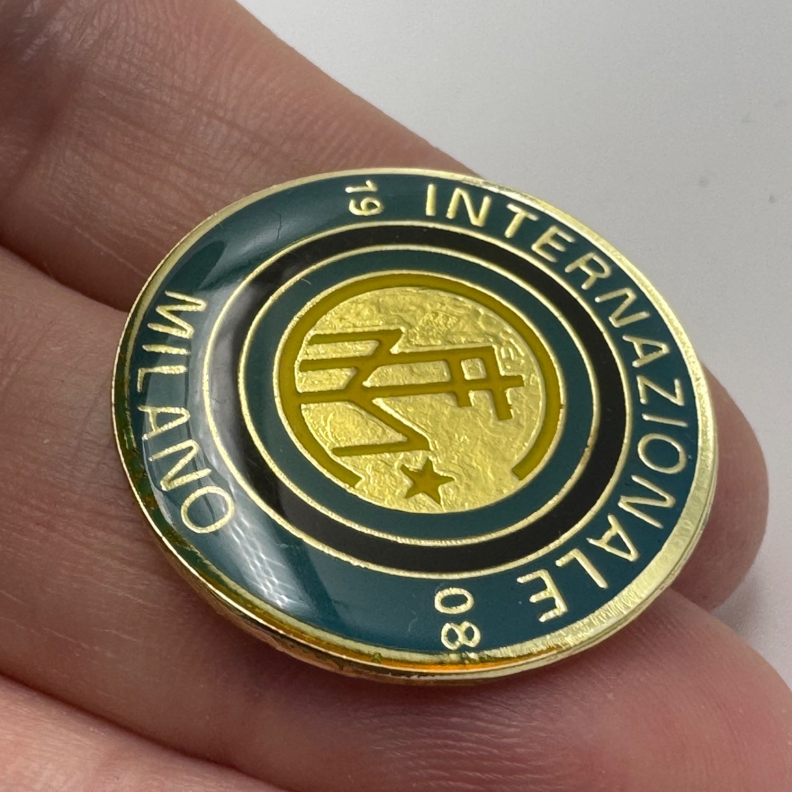 2007 Inter Milan Lapel Pin Italian Serie A UEFA Football Soccer Internazionale