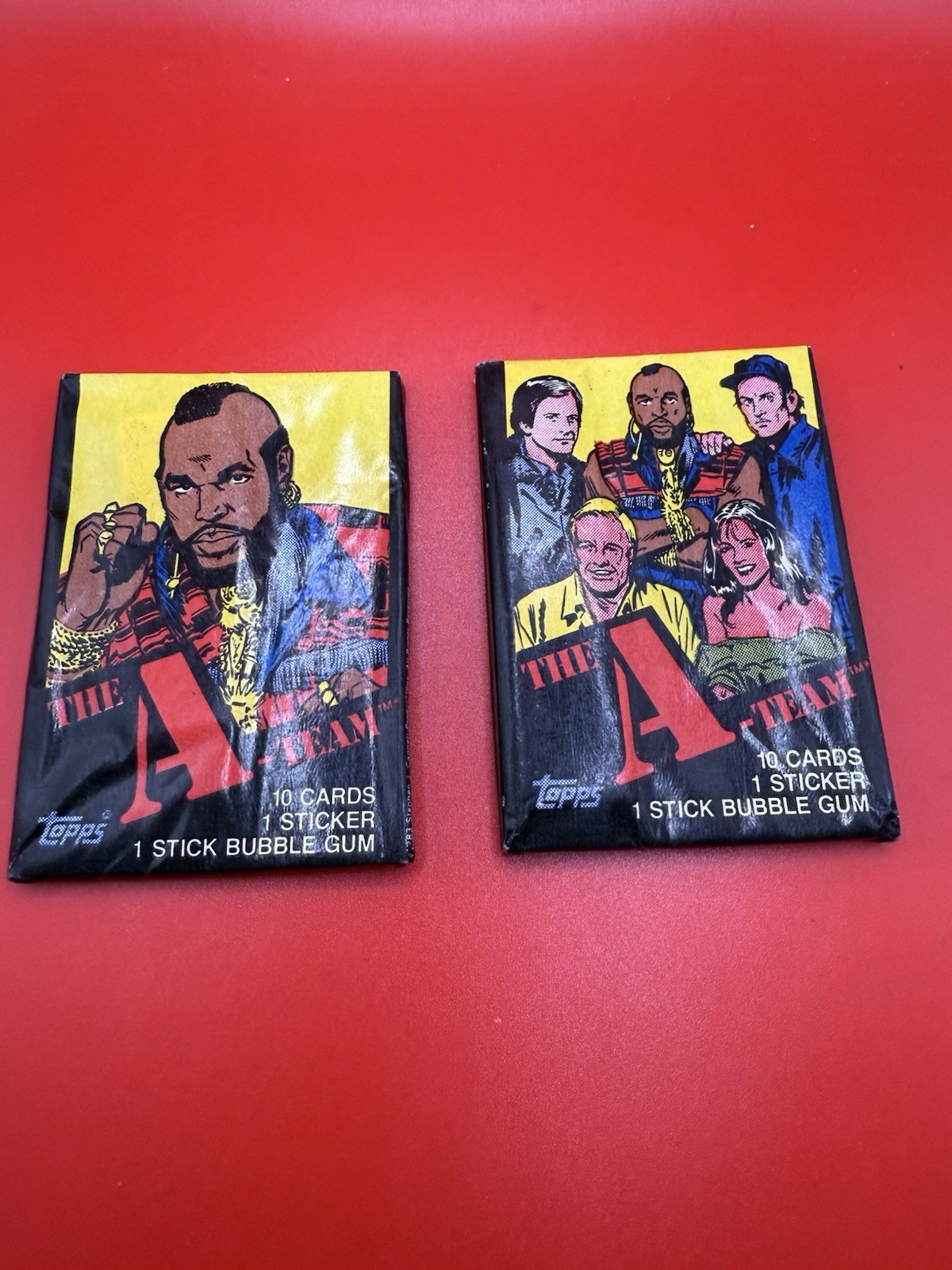 A-Team Sealed Wax Pack Unopened 1983 Topps (1 Sealed Pack)